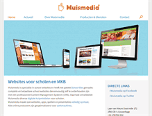 Tablet Screenshot of muismedia.nl